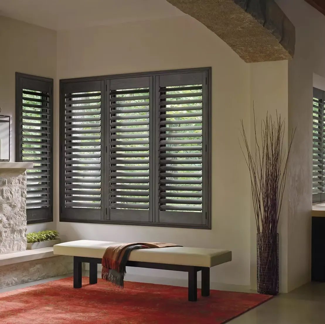 Modern plantation shutters, Pompano Beach