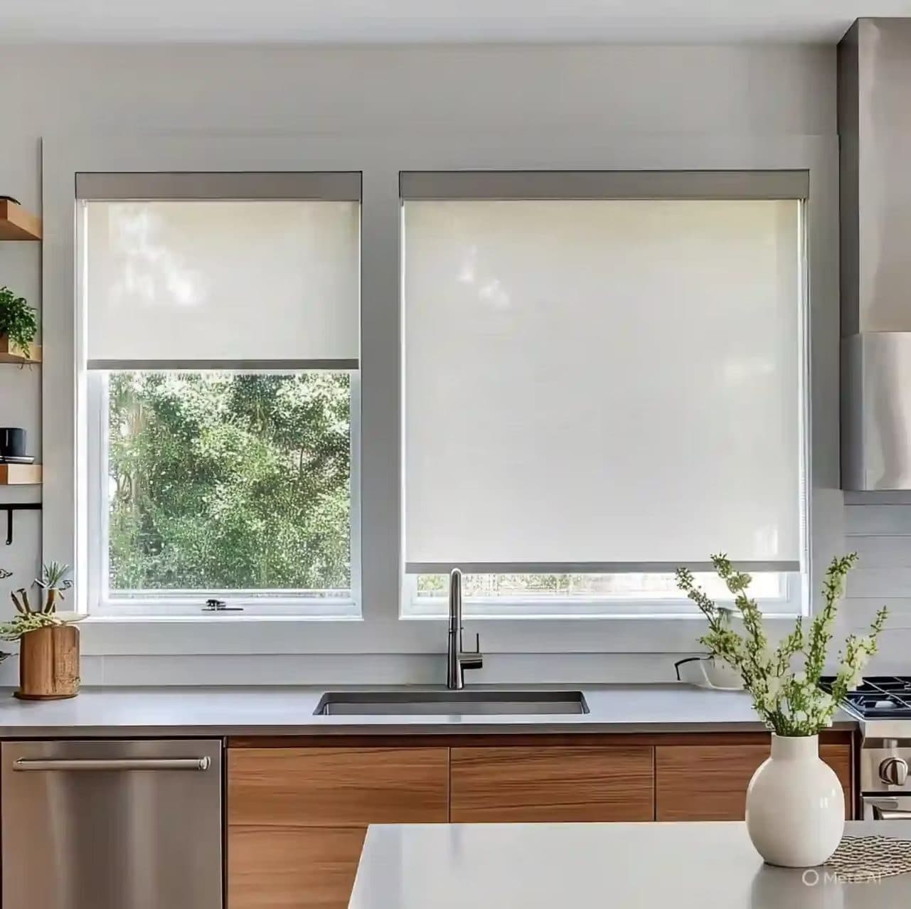 Hunter Douglas motorized smart shades