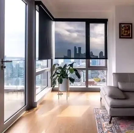 Smart blind install, South Florida