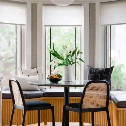 App-controlled motorized shades